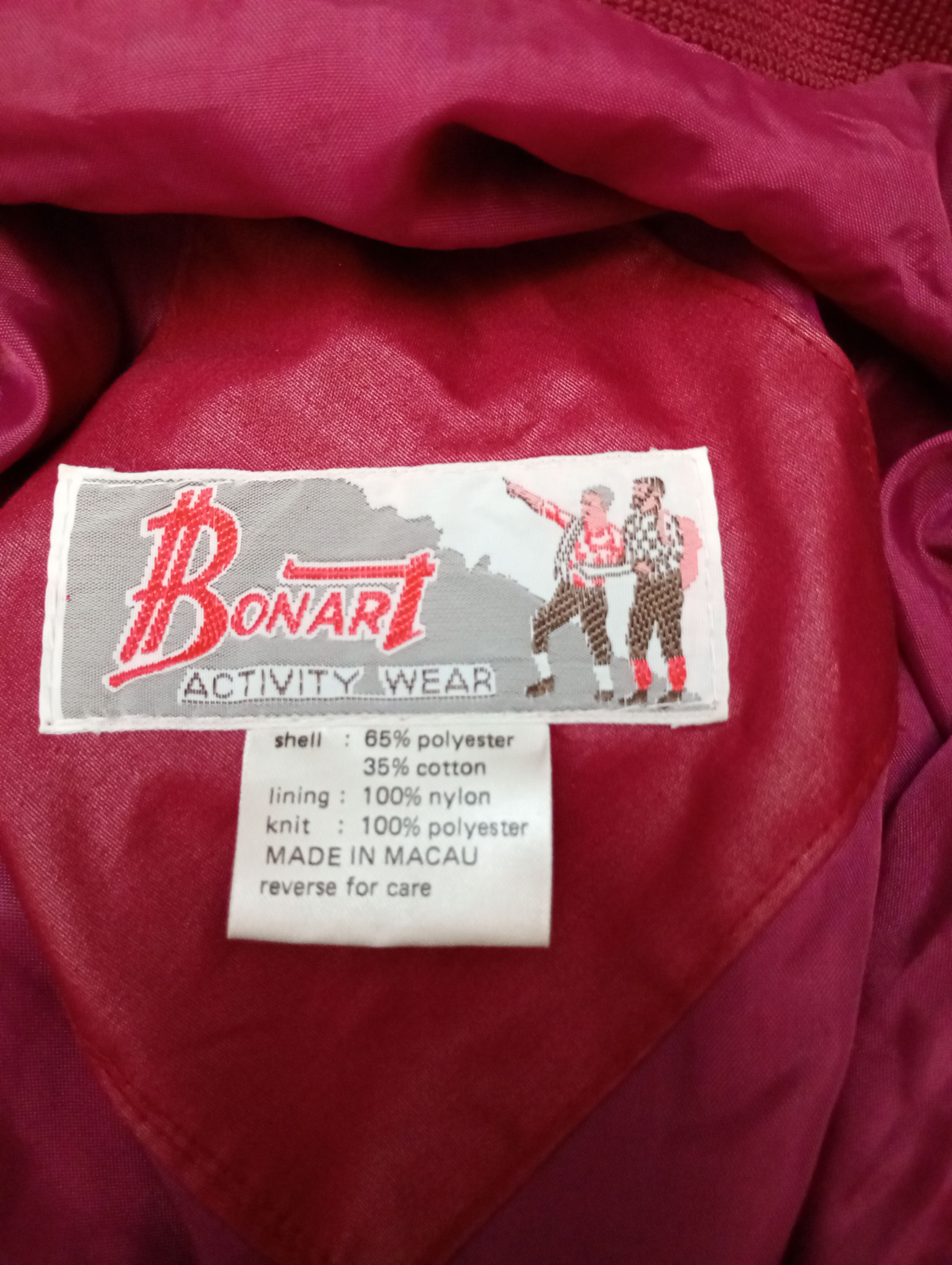 Vintage Bonart Bomber Jacket Vintage 80's Size US XL / EU 56 / 4 - 12 Thumbnail