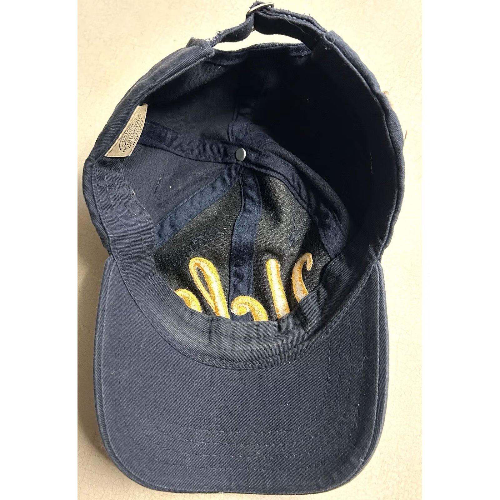 Vintage Retro Brand UCLA Bruins John R Wooden JRW Pyramid Adjustable Strapback Hat Size ONE SIZE - 7 Thumbnail