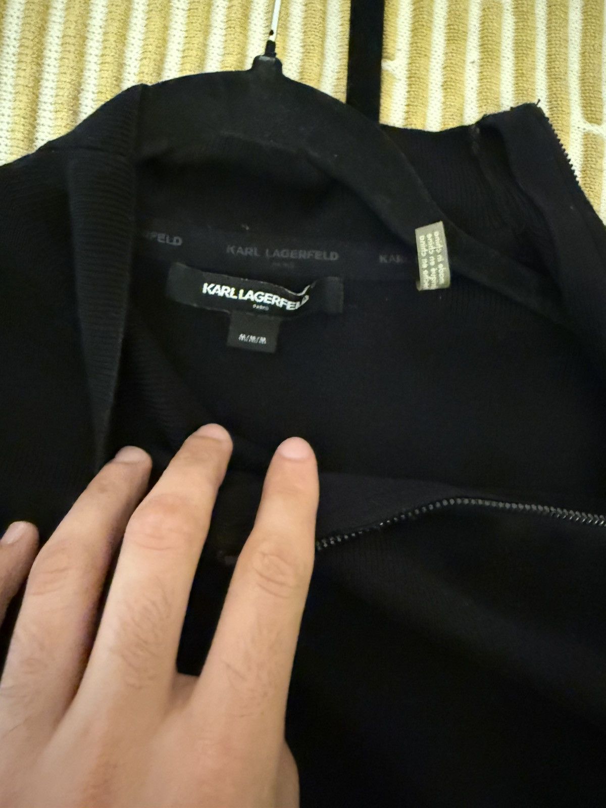 Karl Lagerfeld Karl Lagerfeld Sweater with Zip Size US M / EU 48-50 / 2 - 5 Thumbnail