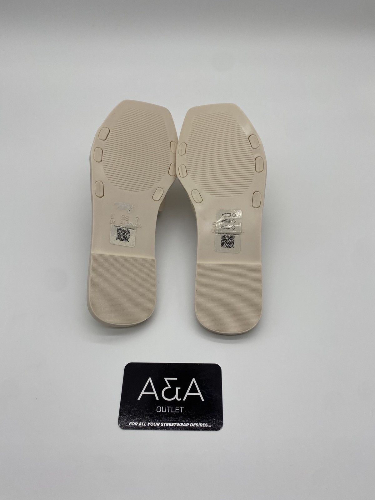 Asos Asos Design Fame Woven Flat Sandals Beige US 7 Brand New Size US 7 / IT 37 - 5 Thumbnail
