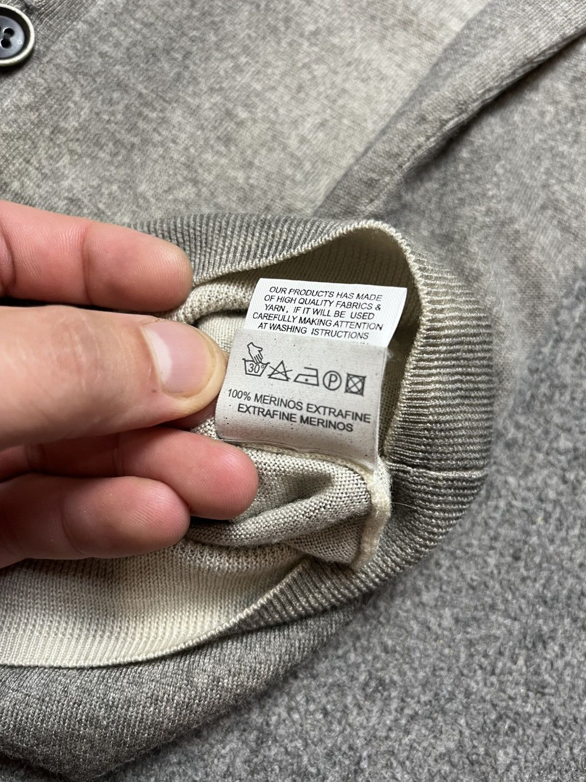 Paolo Pecora Paolo pecora merino vest Size US XL / EU 56 / 4 - 5 Thumbnail