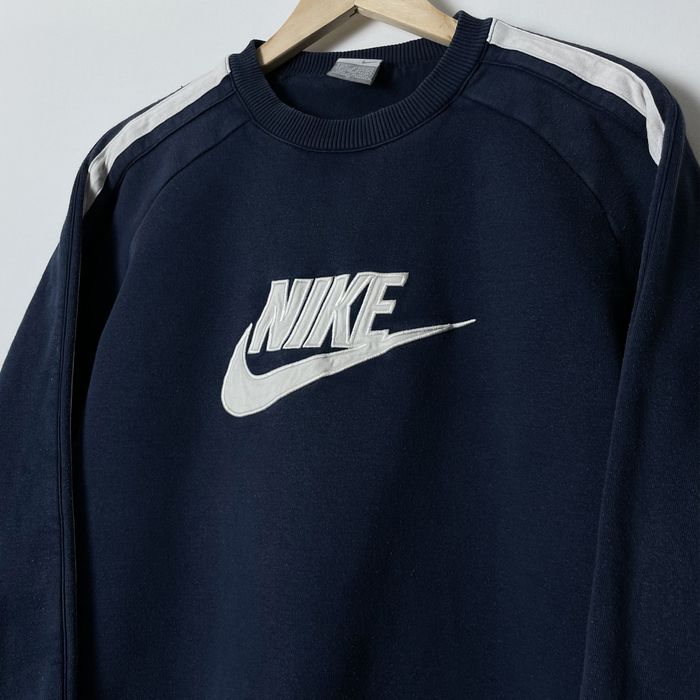 Navy nike vintage discount sweatshirt