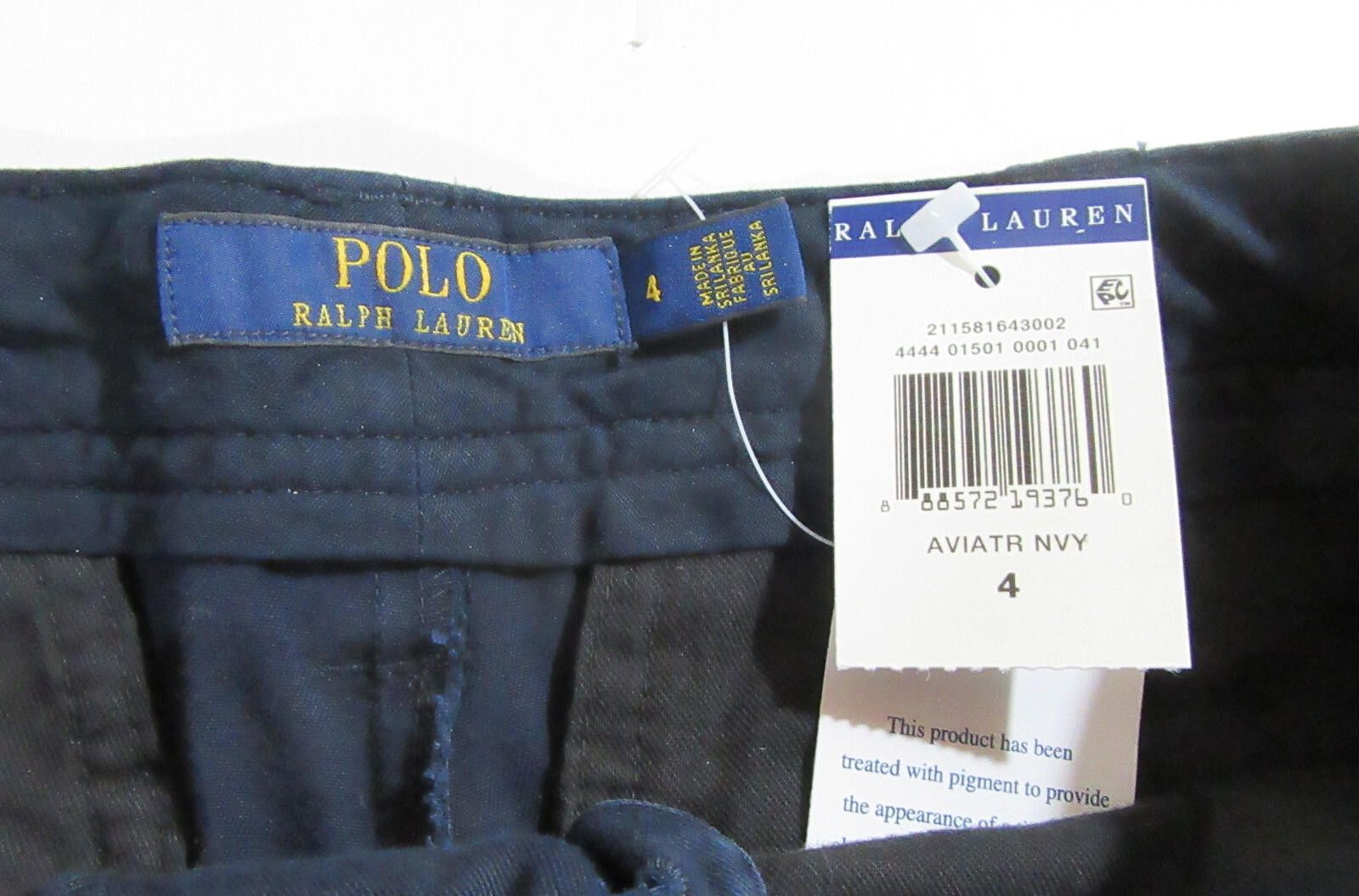 Polo Ralph Lauren Polo Ralph Lauren Womens Shorts Aviator Navy Blue Size 4 Size 27" / US 4 / IT 40 - 3 Thumbnail