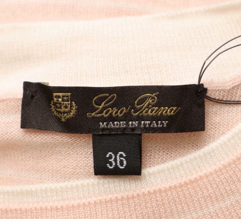 Loro Piana LORO PIANA Knitted short sleeves Size XXS / US 00 / IT 34 - 3 Thumbnail