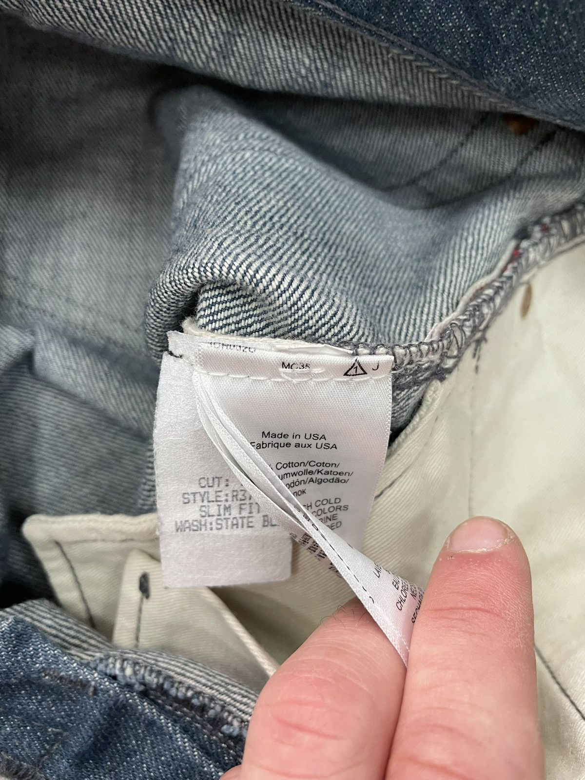 Polo Ralph Lauren Denim selvage Japan double Polo Ralph Lauren RRL jeans Size US 36 / EU 52 - 8 Thumbnail