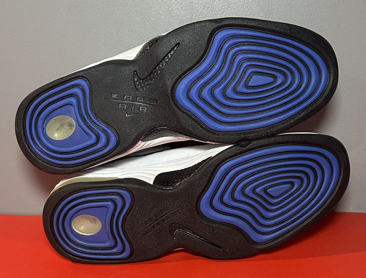 Nike Size 10.5 - Nike Air Penny 2 White Varsity Royal Size US 10.5 / EU 43-44 - 6 Thumbnail