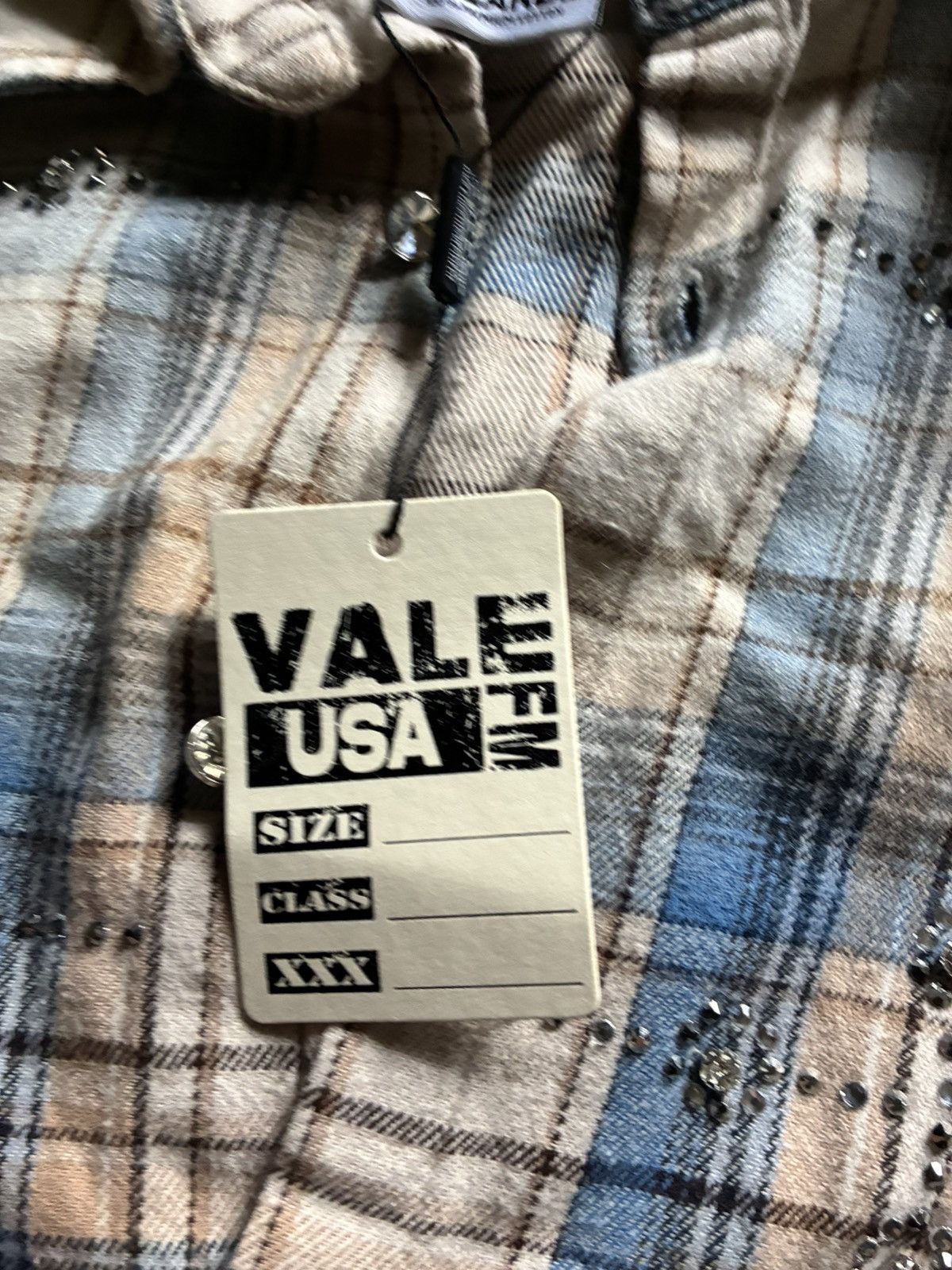 Vale Rhinestone Vale Skyfall Flannel (sz XXL) Size US XXL / EU 58 / 5 - 2 Thumbnail