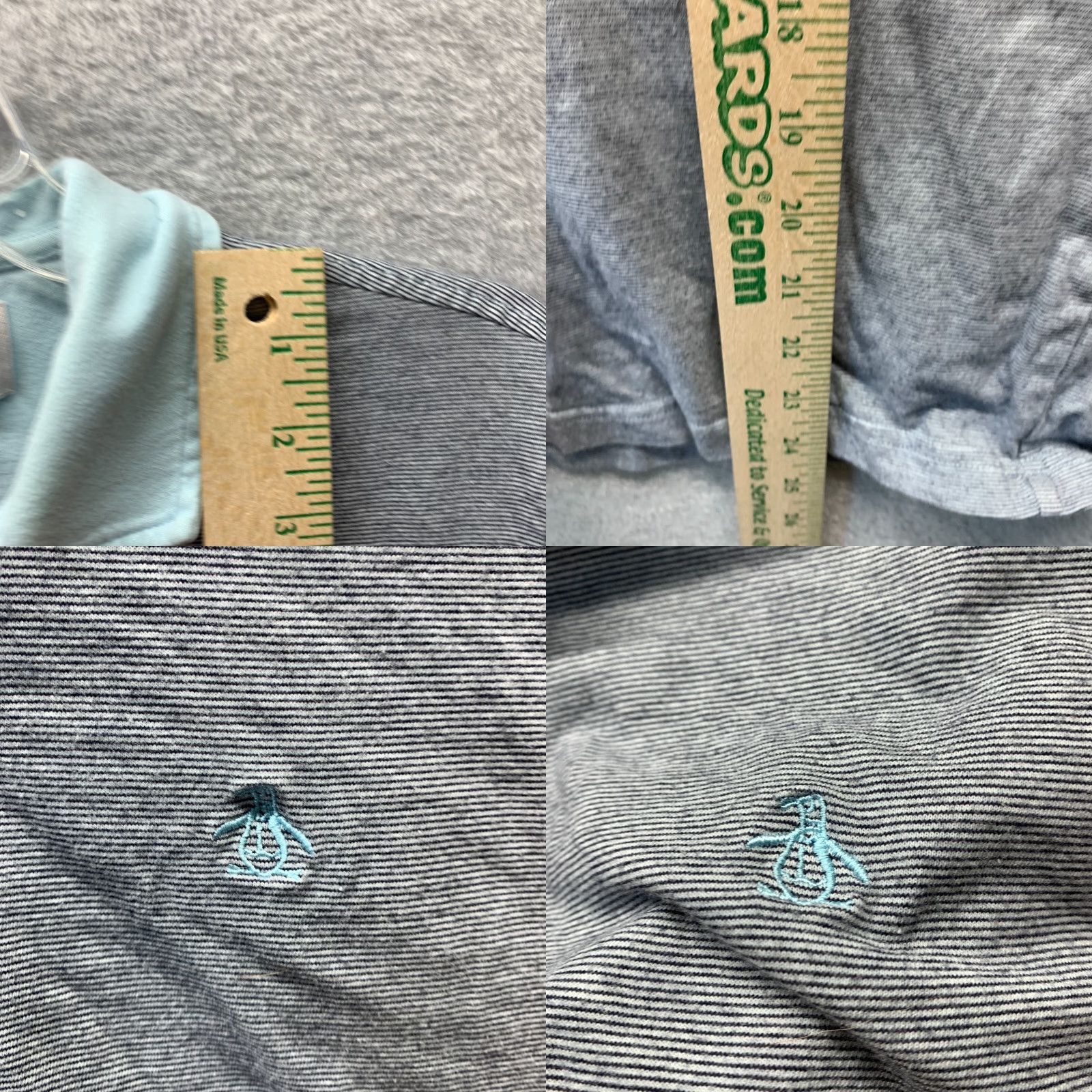 Original Penguin Original Penguin Polo Shirt Womens Medium Blue Polo Womens Medium Blue Logo 90s Casual Womens Original Penguin Polo Shirt Size M / US 6-8 / IT 42-44 - 8 Thumbnail