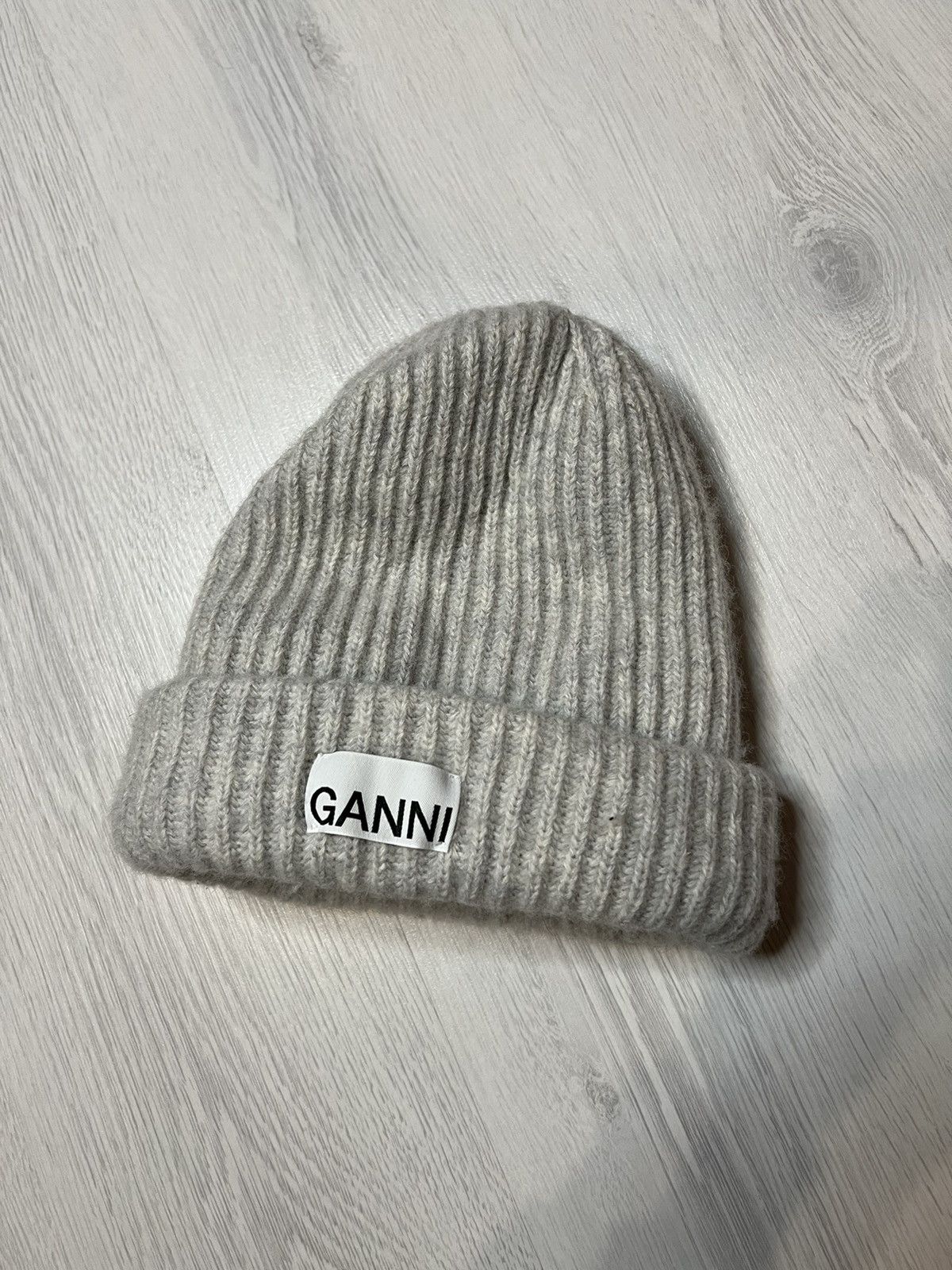Ganni Ganni Wool Beanie Size ONE SIZE - 1 Thumbnail