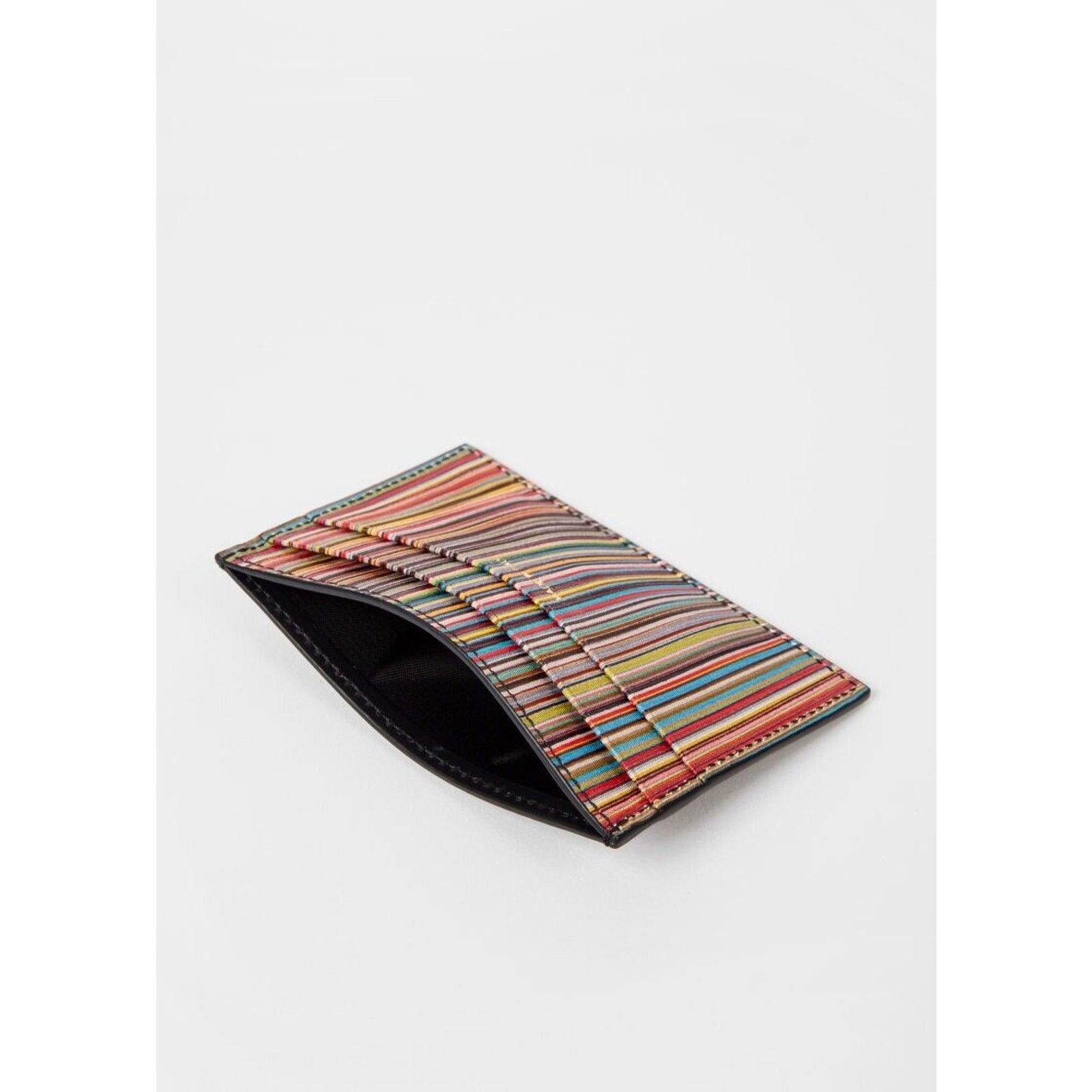 Paul Smith NWT $200 Paul Smith Multistripe Card Holder. Made in Italy. Size ONE SIZE - 1 Thumbnail