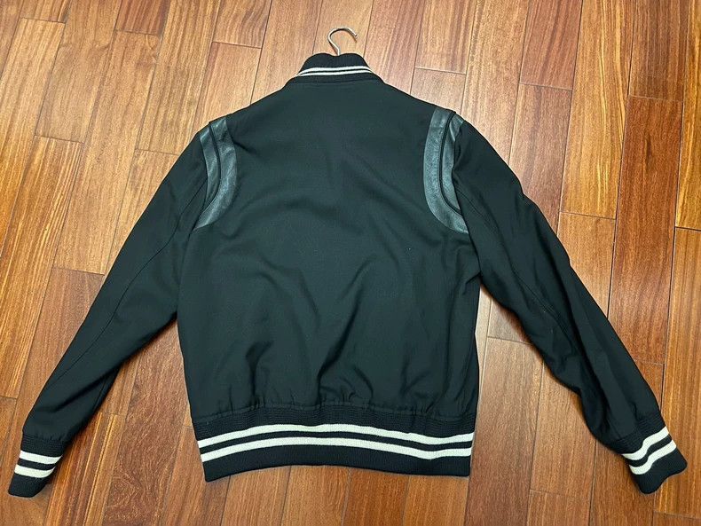 Saint Laurent Paris Saint Laurent Black Baseball Jacket-2506 Size US M / EU 48-50 / 2 - 8 Thumbnail