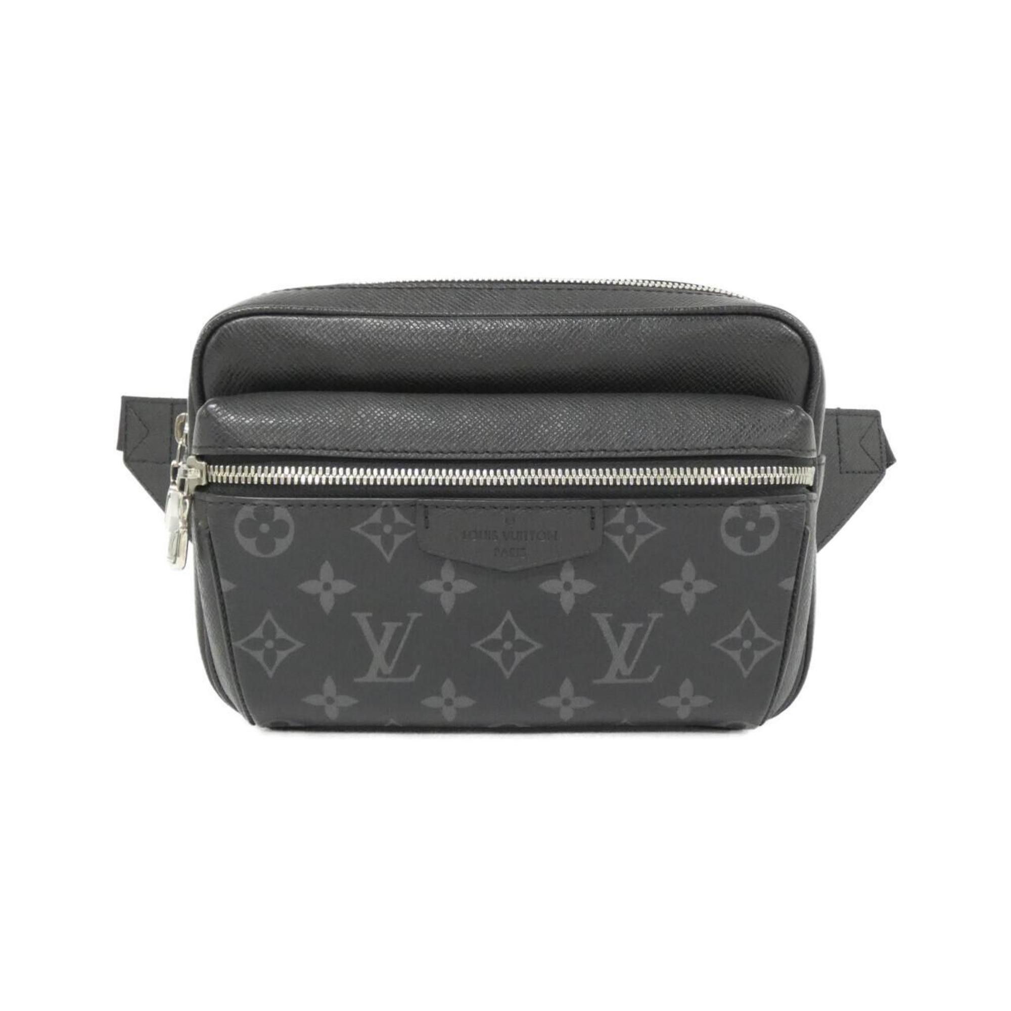 Louis Vuitton Taiga Lama Bum Bag Outdoor M30245 Shoulder in Black, Women's