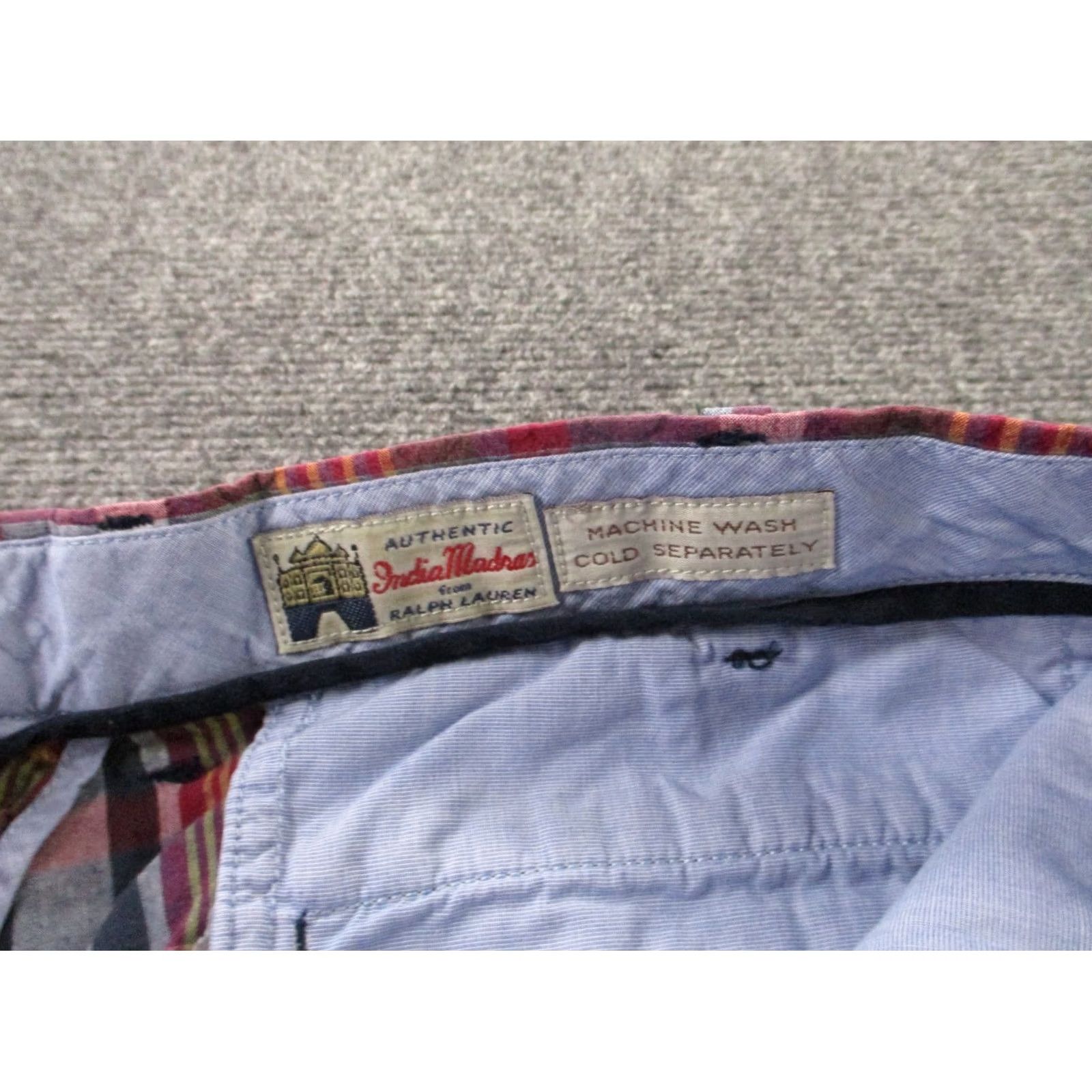 Polo Ralph Lauren Polo Ralph Lauren Shorts Mens 34 Colorful Plaid Chino India Madras Golf Preppy Shirt Pants? Size US S / EU 44-46 / 1 - 7 Thumbnail