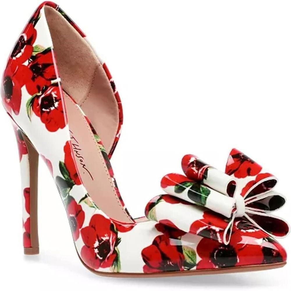 Designer Betsy Johnson l Fruit Floral Patent Pumps Size 6 Size US 6 / IT 36 - 1 Thumbnail