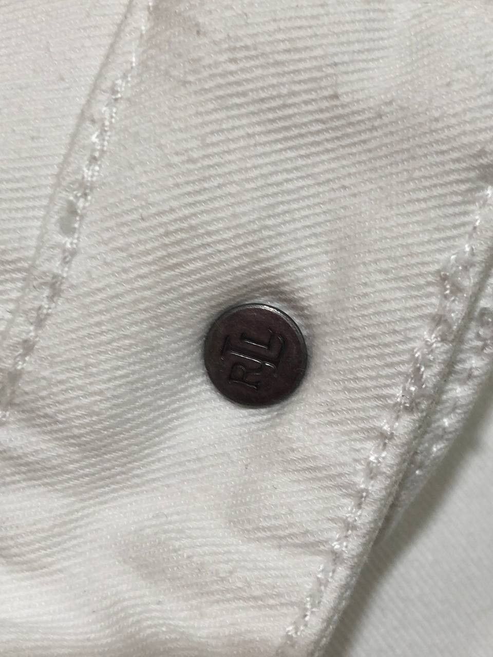 Ralph Lauren Vintage Ralph Lauren White Skinny Denim Jeans Size 10 Size 32" / US 10 / IT 46 - 9 Thumbnail