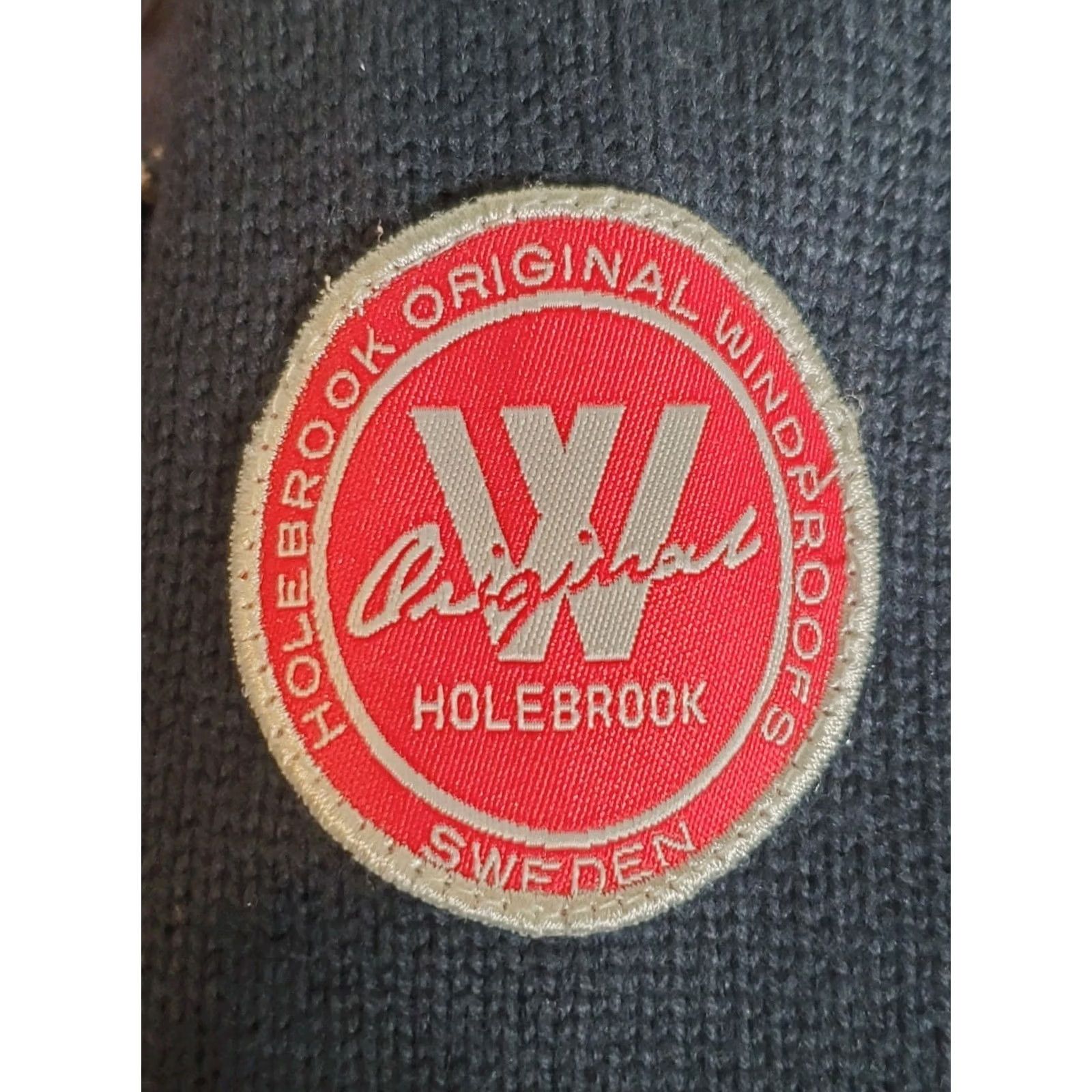 Vintage Holebrook Sweden Gregor 1/4 Zip Windproof Cotton Sweater Lined Navy Mens XL Size US XL / EU 56 / 4 - 3 Thumbnail