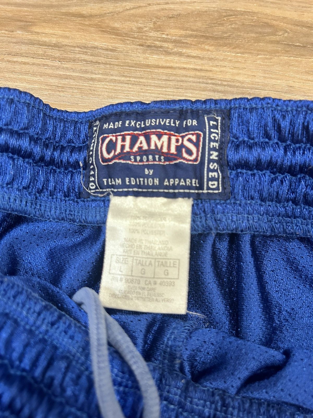 Champs Sport Blue “Duke” Champs shorts Size US 34 / EU 50 - 2 Thumbnail