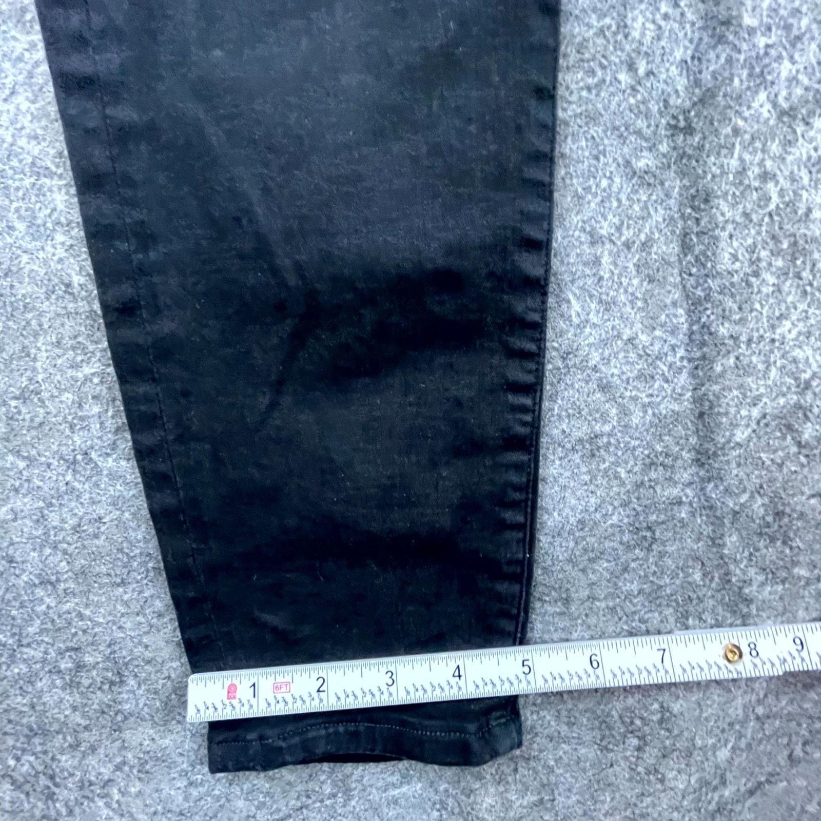 Agolde Agolde Jeans Women 27 Black Denim Skinny Cotton Stretch Size 27" / US 4 / IT 40 - 5 Thumbnail