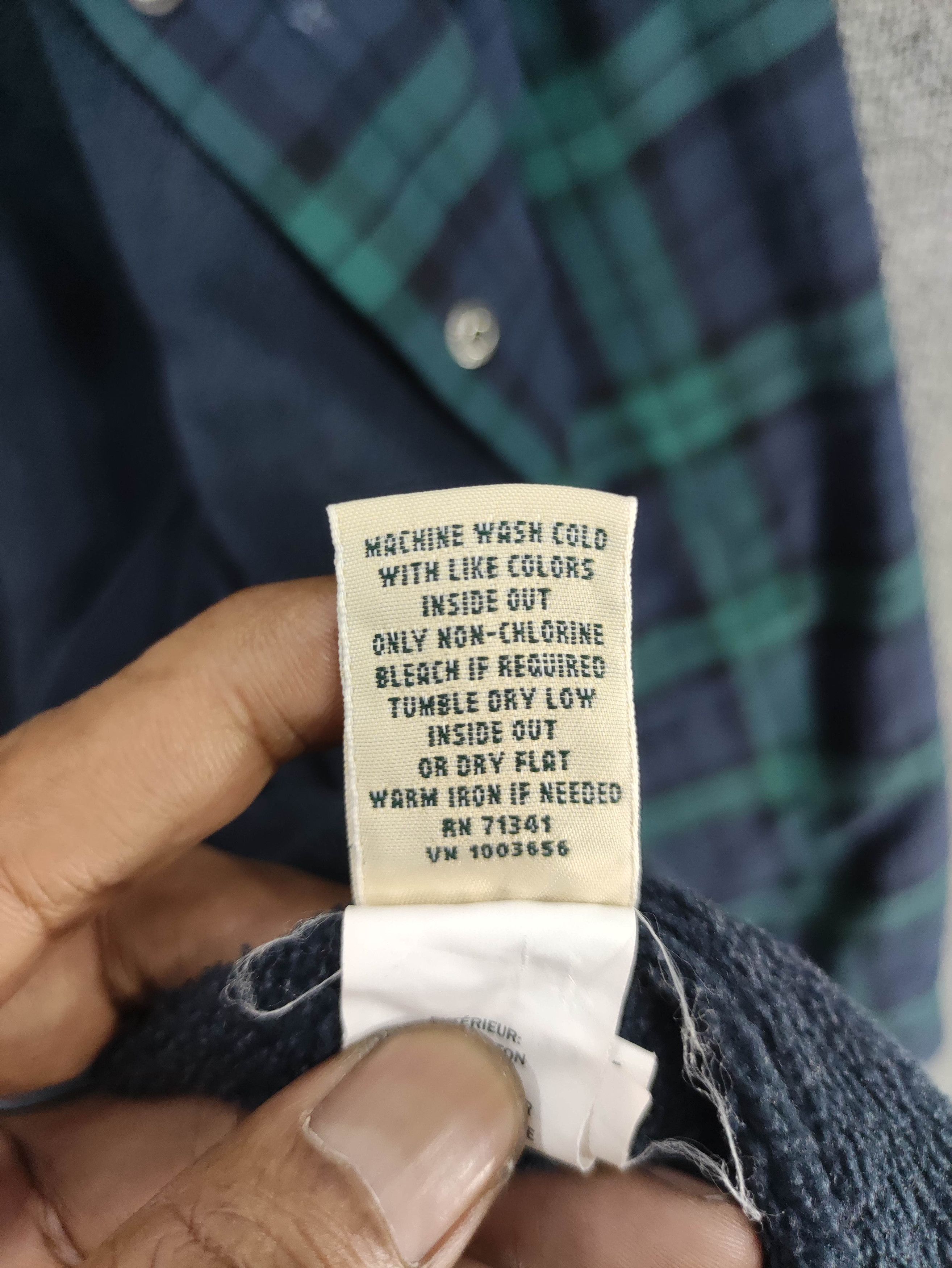 L.L. Bean Vintage L.L. Bean Flannel Jacket Snap Button Checkered Size US L / EU 52-54 / 3 - 6 Thumbnail
