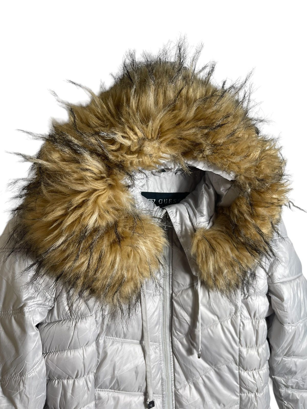 Guess Guess fur hoodies puffer jacket Size S / US 4 / IT 40 - 4 Thumbnail