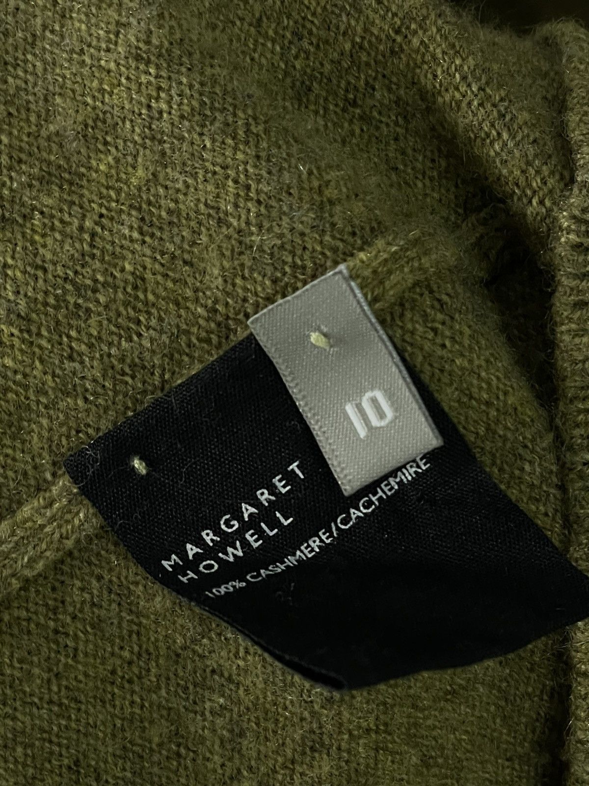 Margaret Howell × Vintage VINTAGE MARGARET HOWELL DESIGNER BUTTON SWEATER Size L / US 10 / IT 46 - 9 Thumbnail