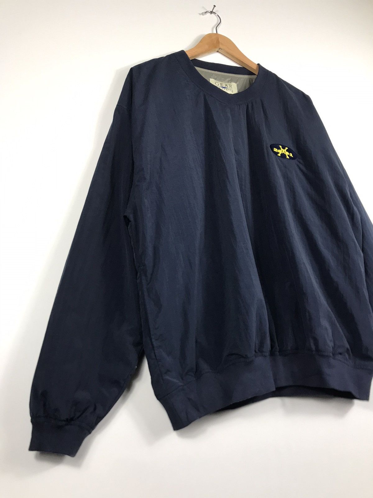 Gear for Sports × Vintage ⚡️Vintage Gear For Sport Nylon V Neck Sweatshirt Size US L / EU 52-54 / 3 - 2 Thumbnail