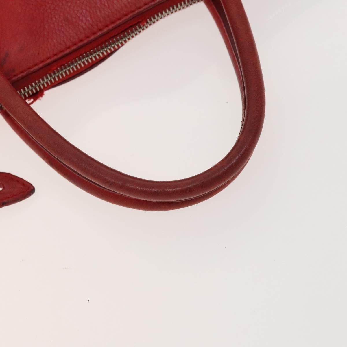 Louis Vuitton LOUIS VUITTON Hand Bag 2014stainless Steel Red Size ONE SIZE - 7 Thumbnail