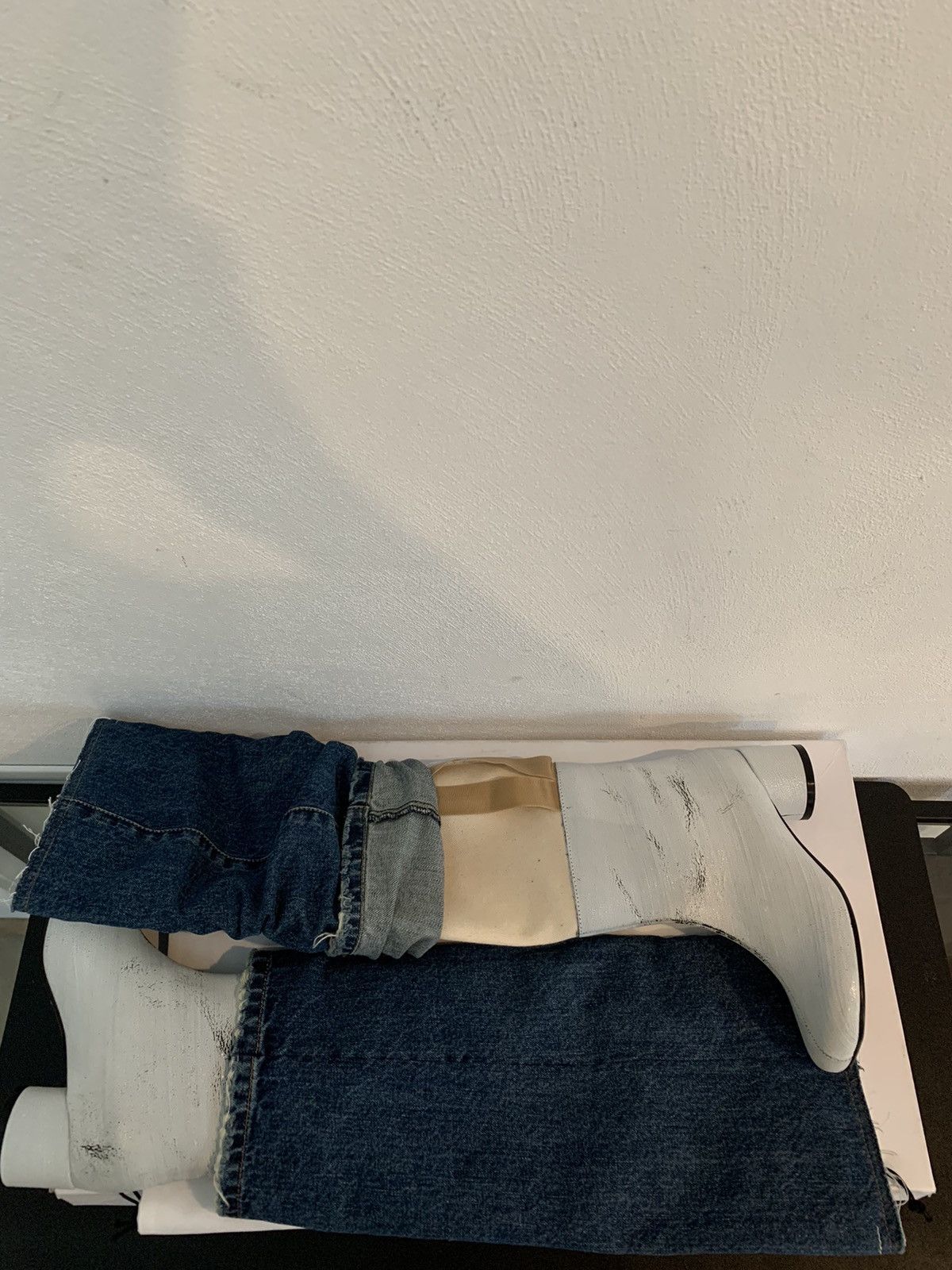 Maison Margiela Margiela Denim Boots Size US 6 / IT 36 - 19 Thumbnail