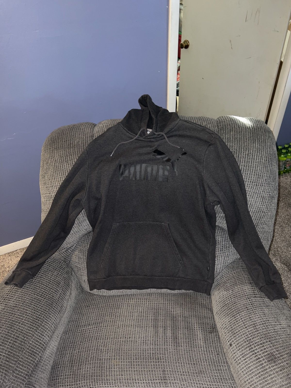 Puma Puma Logo Hoodie Size US L / EU 52-54 / 3 - 1 Thumbnail