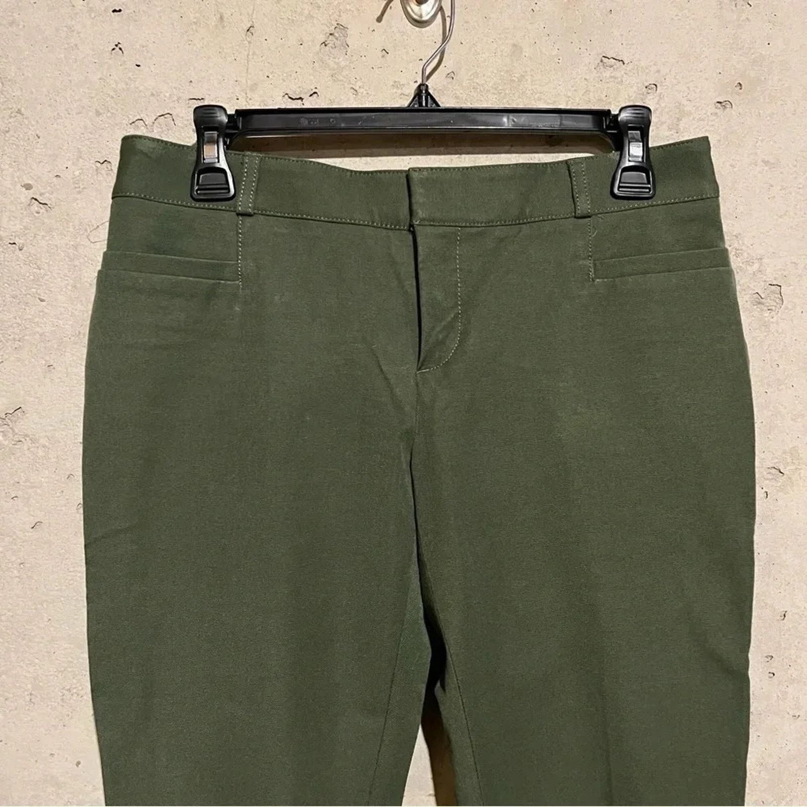Banana Republic Banana Republic Pants Women’s 2 Green Sloan Chino Flat Front Size 26" / US 2 / IT 38 - 2 Thumbnail