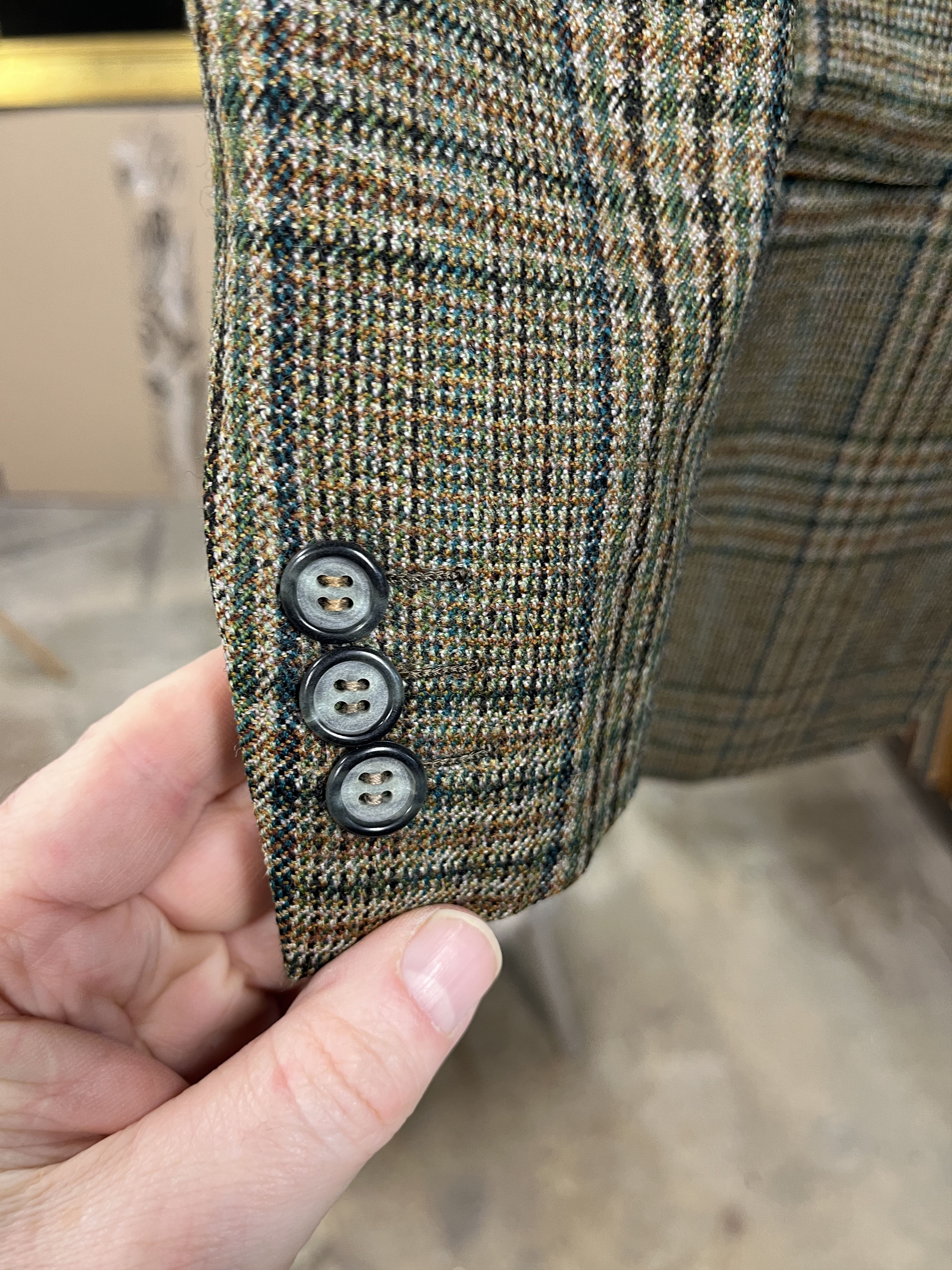 Harrods Wool Blazer Italian Harrods Size 38R - 6 Thumbnail