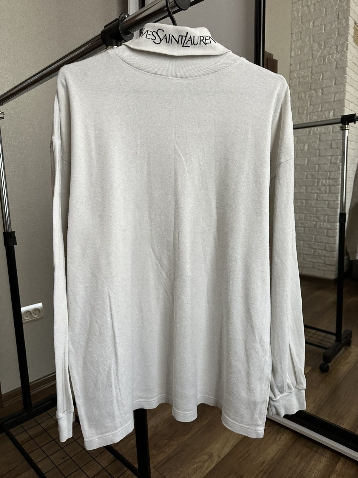Yves Saint Laurent Yves Saint Laurent YSL Vintage Turtleneck Sweatshirt 90s Size US L / EU 52-54 / 3 - 2 Thumbnail