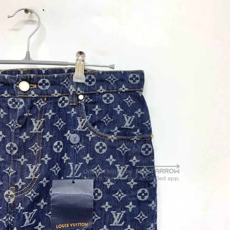 Louis Vuitton LV x Timberland Monogram Denim Jeans. Size US 31 - 7 Thumbnail