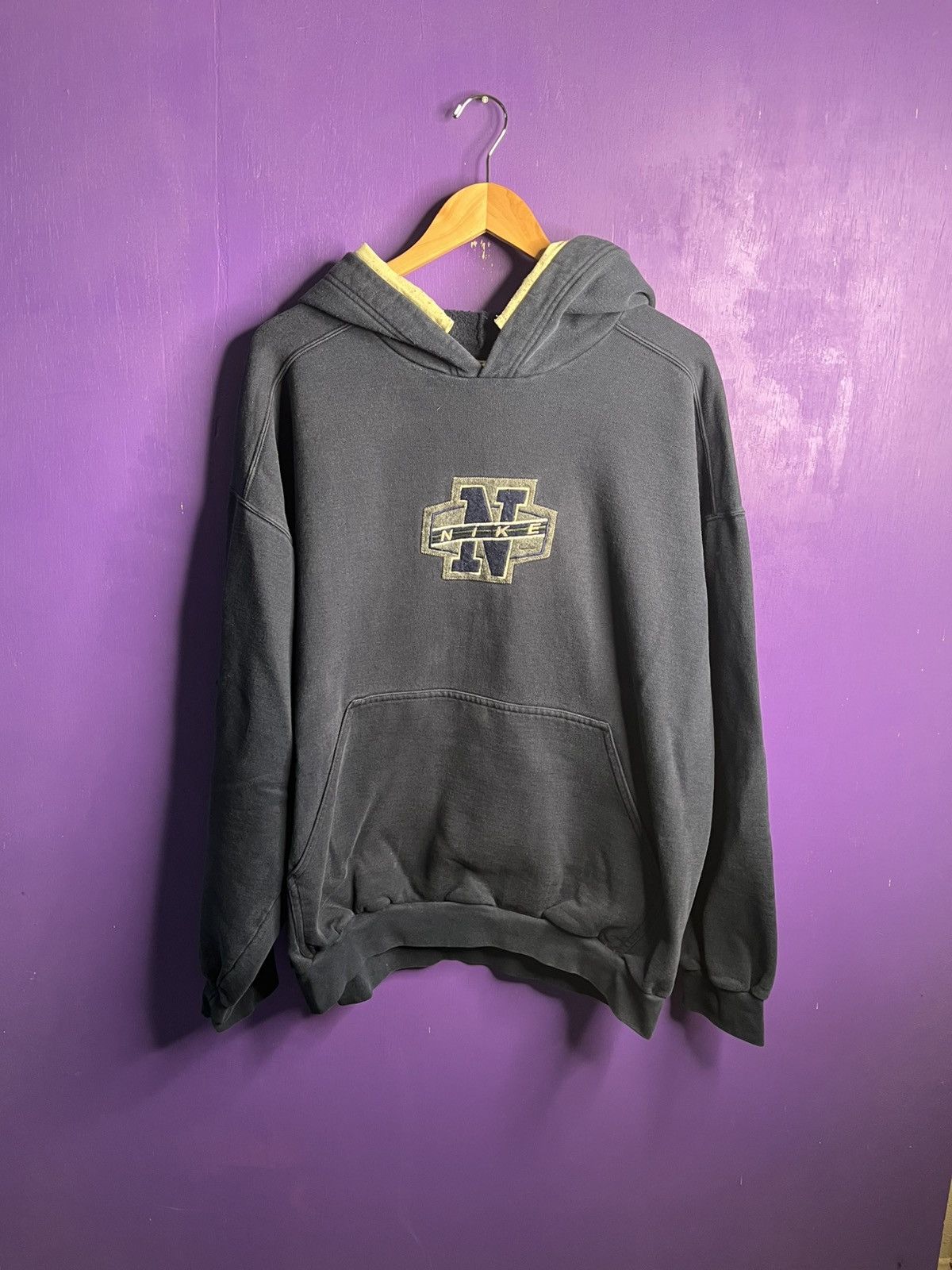 Sweatshirt Vintage Champion Reverse Weave Notre Dame Crew Neck