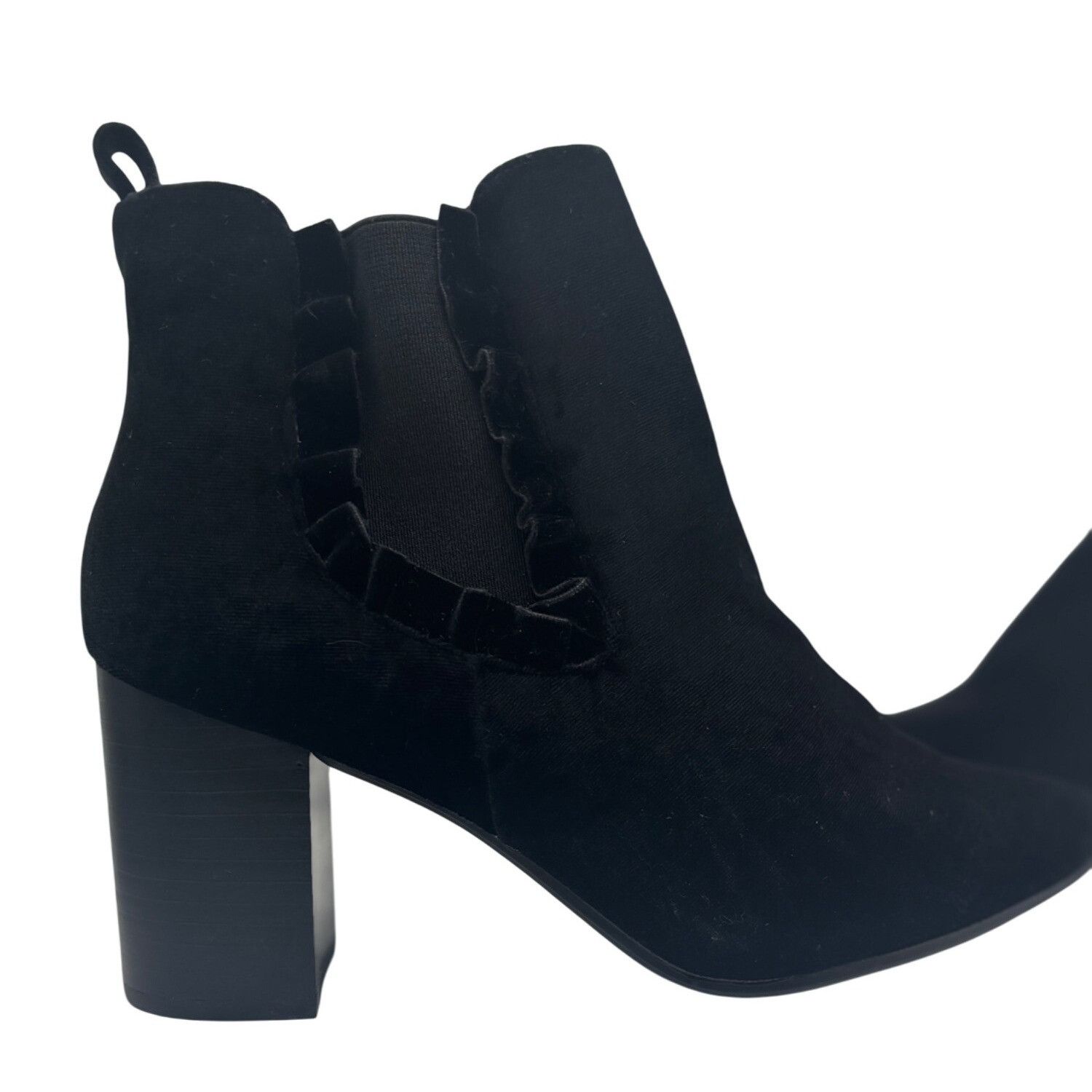 14th & Union 14th & Union Blaine Black Velvet Pointed Toe Pull-on Ankle B Size US 9 / IT 39 - 16 Thumbnail