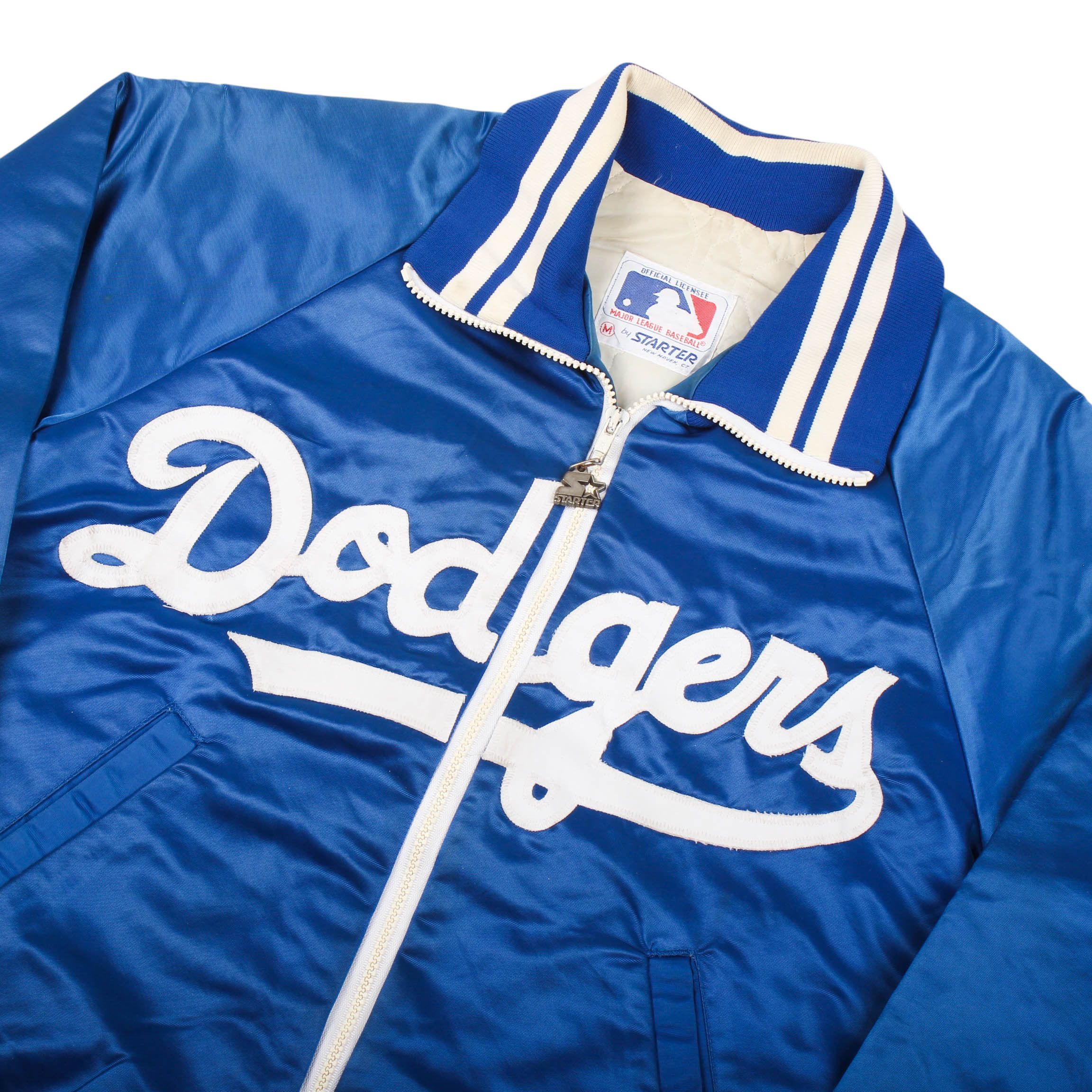 Starter LA Dodgers Starter Jacket Blue Satin MLB Baseball 90s Size US M / EU 48-50 / 2 - 3 Thumbnail