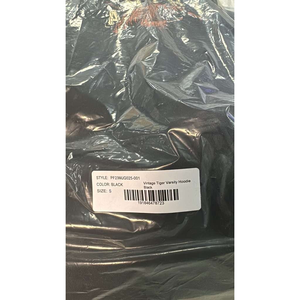 Amiri o1rshd1 Tiger Varsity Hoodie in Black Size US S / EU 44-46 / 1 - 10 Thumbnail