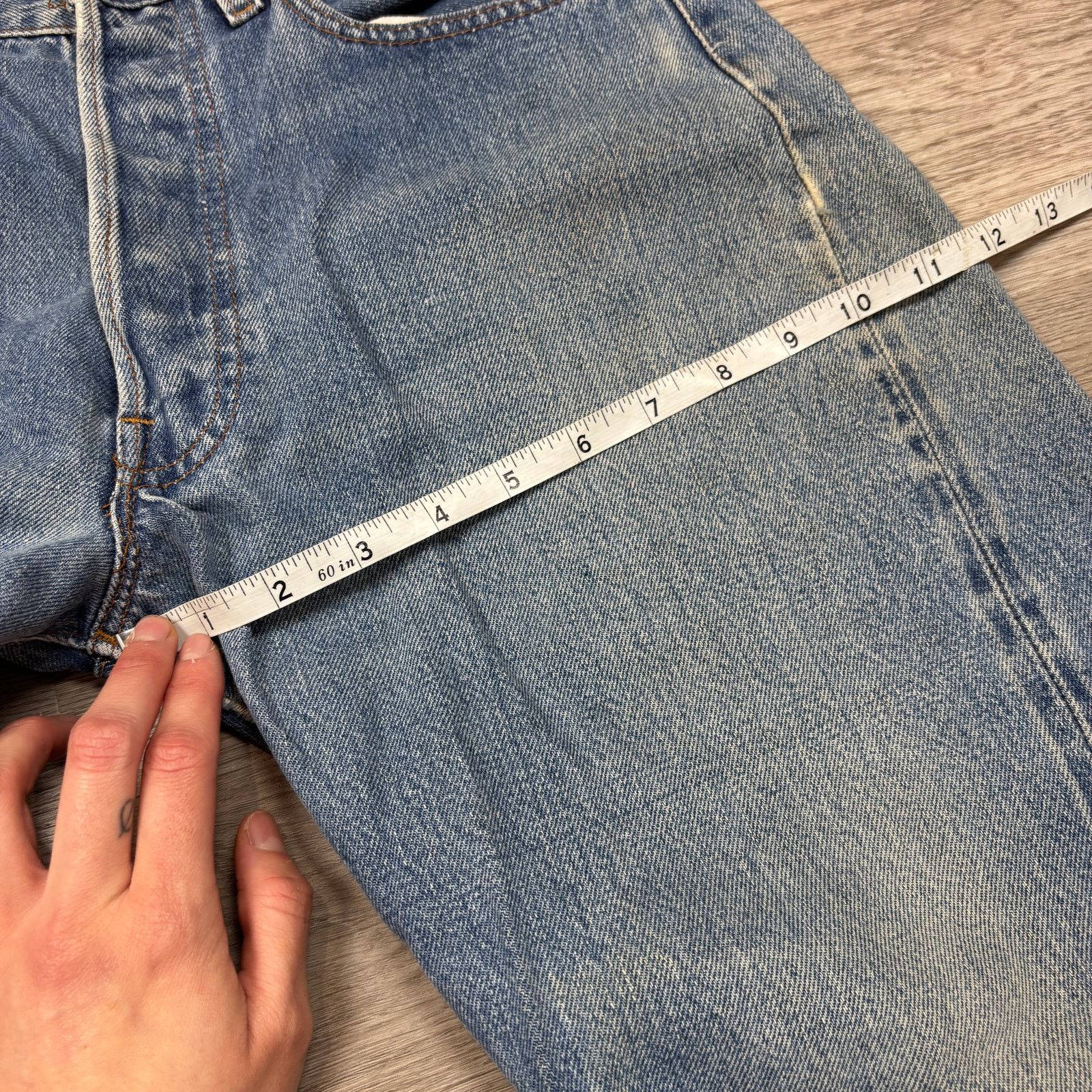 Levi's × Vintage Vintage 80s Levi's 501 Selvedge Denim Redline Jeans 30x30 Size US 30 / EU 46 - 6 Thumbnail