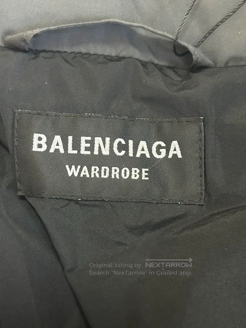 Balenciaga Balenciaga Black Double B Embroidered Puffer Jacket Size US M / EU 48-50 / 2 - 3 Thumbnail