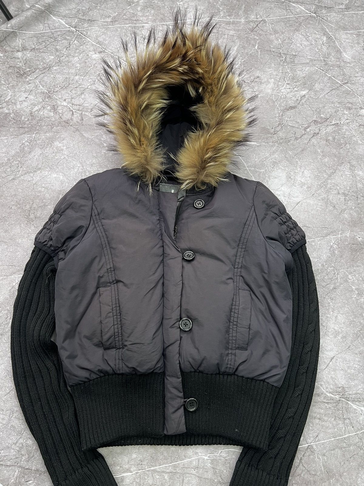 Hysteric Glamour × If Six Was Nine 2000s Avant Garde If Six Was Nine Style Jacket fur Hood 90s Size M / US 6-8 / IT 42-44 - 13 Thumbnail