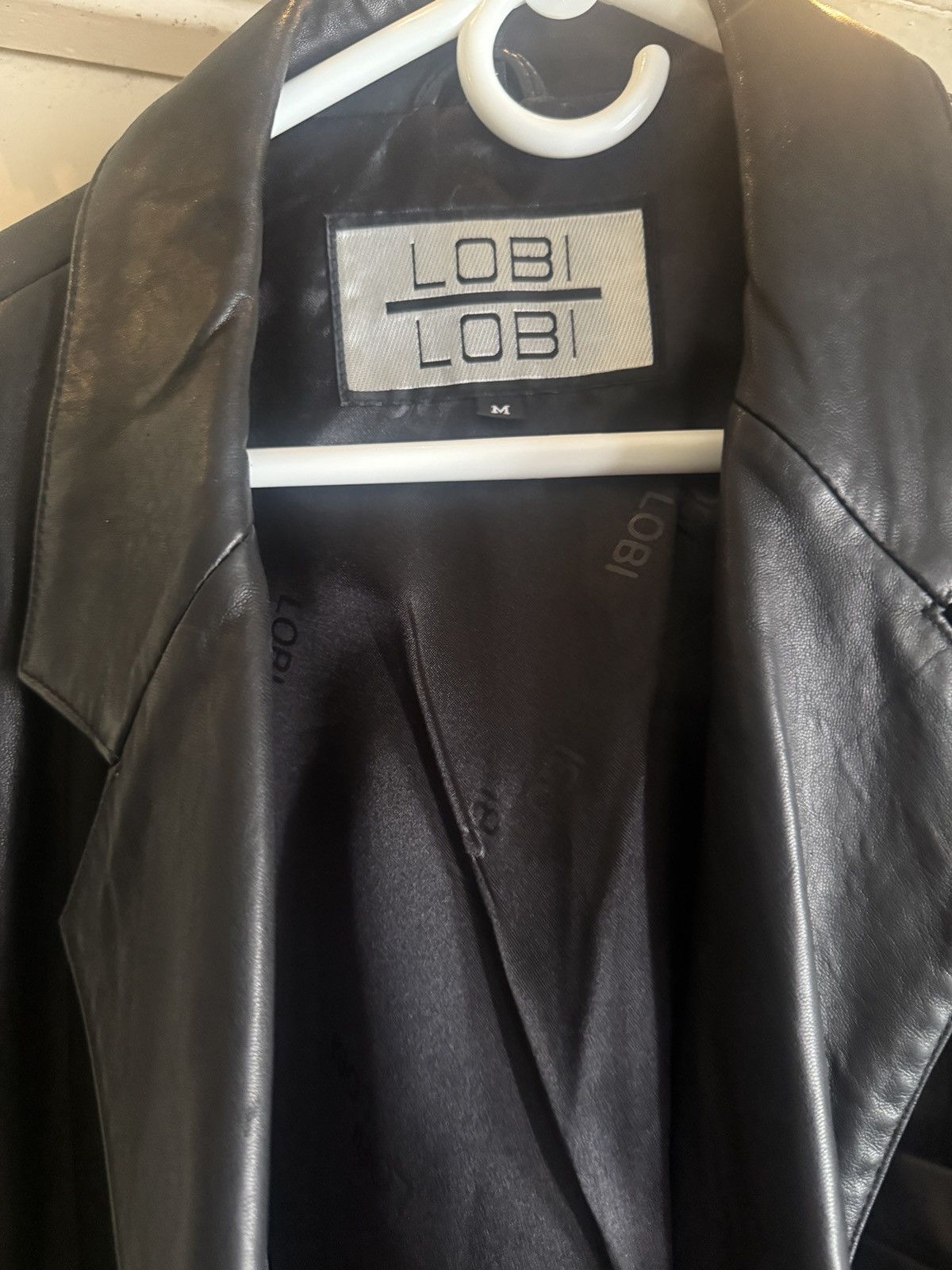 Other Vintage Lobi Lobi Black Leather Jacket Size M Size US M / EU 48-50 / 2 - 2 Thumbnail