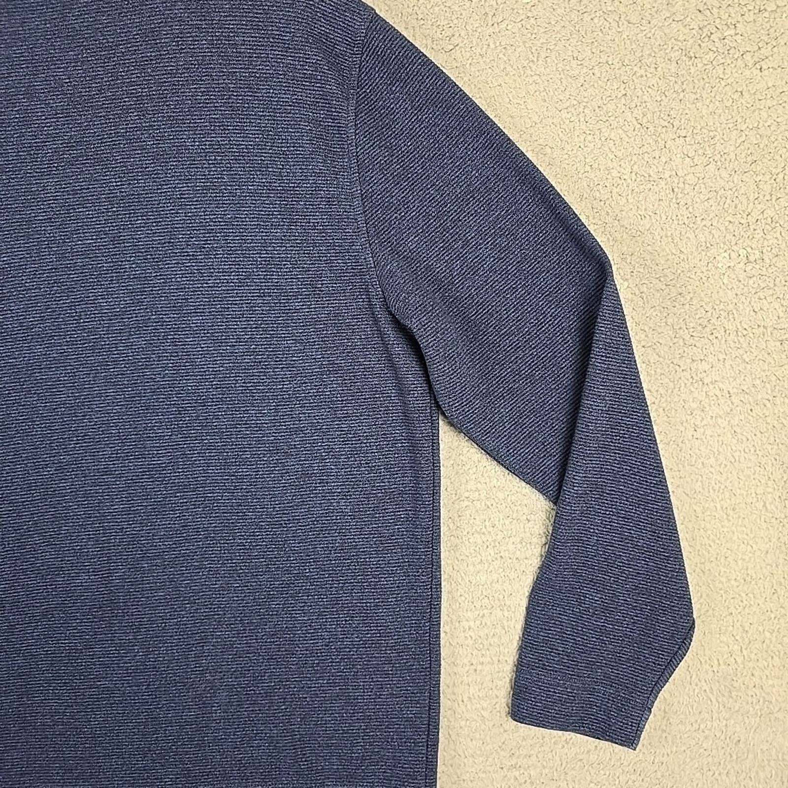 Van Heusen Van Heusen Mens Royal Sz L Navy Blue Never Pullover Size US L / EU 52-54 / 3 - 12 Thumbnail