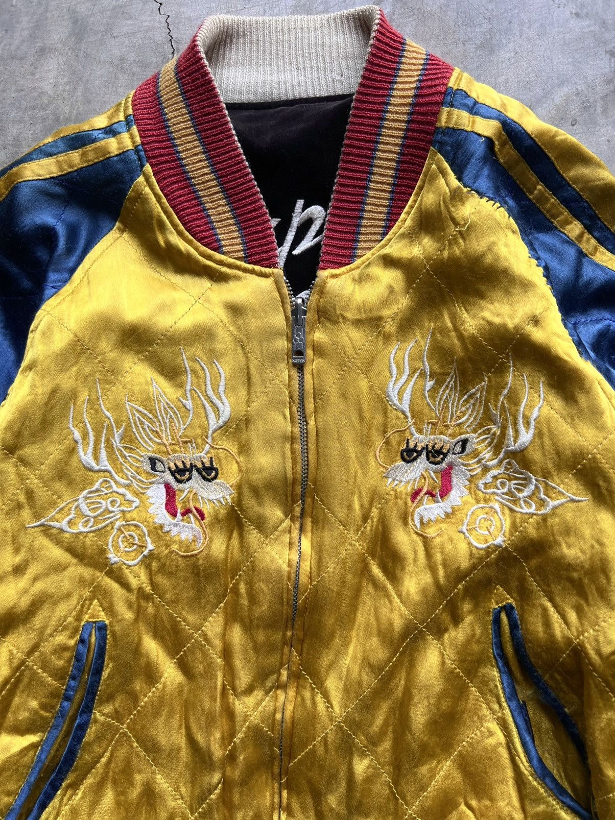 Vintage Rare Vintage 80s Sukajan Souvenir Jacket Size US XS / EU 42 / 0 - 19 Thumbnail