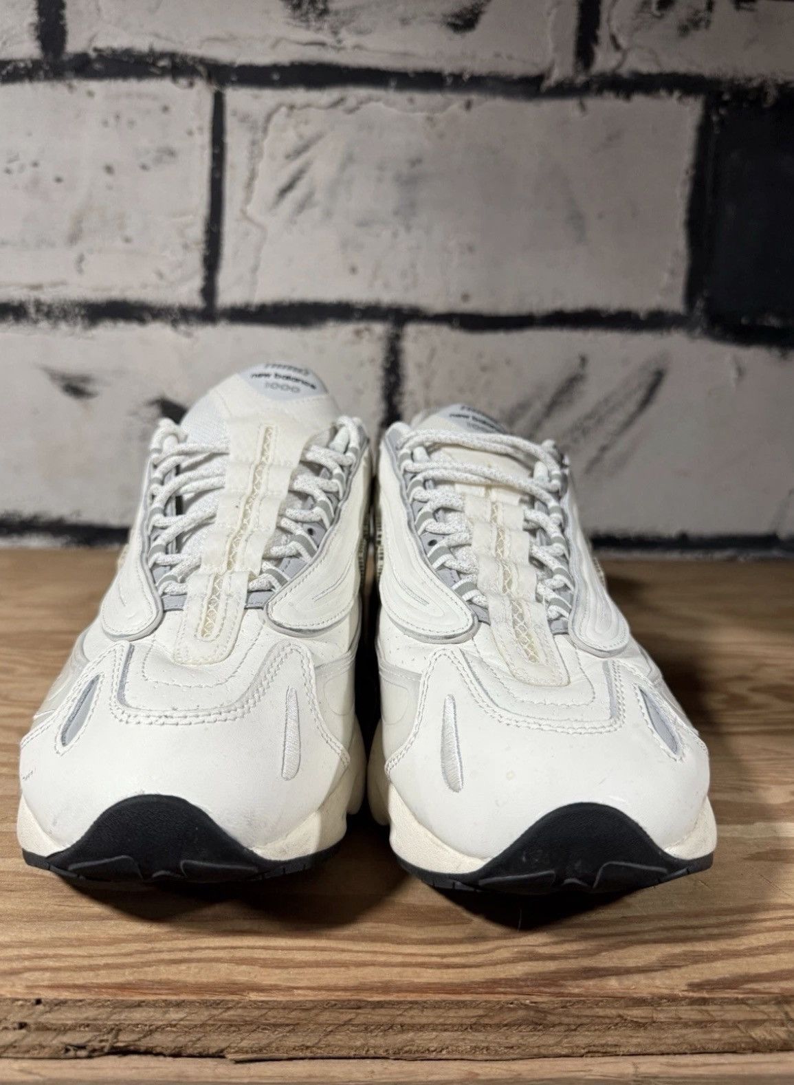 Aime Leon Dore × New Balance New Balance 1000 Aime Leon Dore White M1000AC1 Mens Size 13 Size US 13 / EU 46 - 2 Thumbnail