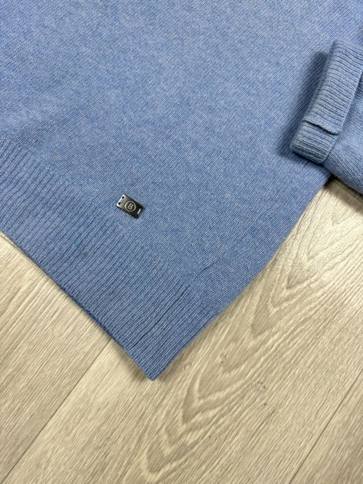Bogner × Vintage Bogner Yachting Polos Knit Wool Sweater Long Sleeves Size US XL / EU 56 / 4 - 4 Thumbnail