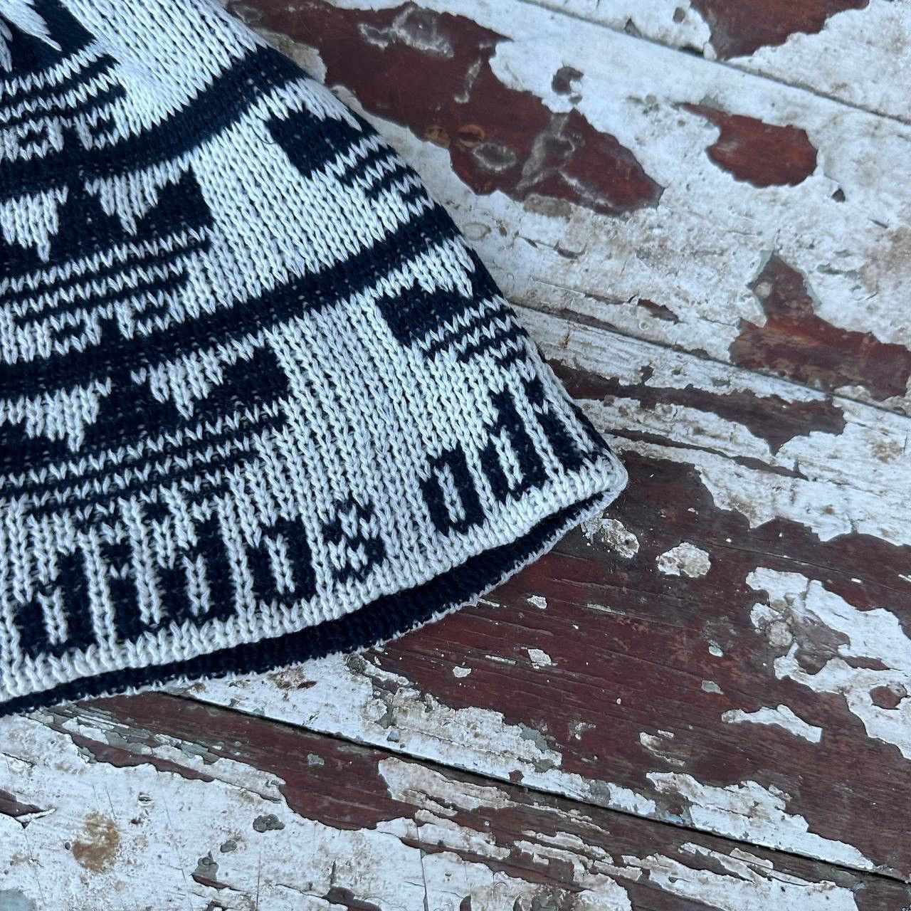 POST ARCHIVE FACTION (PAF) Vintage Ulta Rare Knit Adidas Hat Cap Overprinted 90s Y2K Size ONE SIZE - 3 Thumbnail