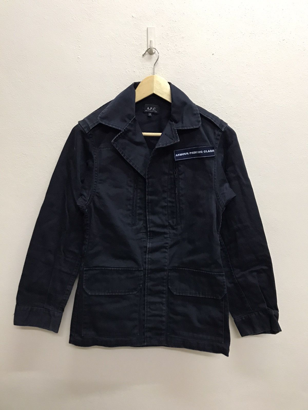 A.P.C. A.P.C. Armour Piercing Clash Chore Jacket Military Style Size US XS / EU 42 / 0 - 13 Thumbnail