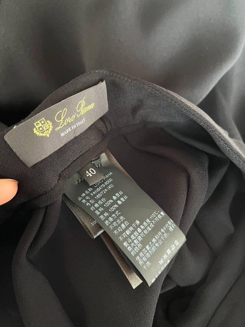 Loro Piana LORO PIANA Silk dress Size 26" / US 2 / IT 38 - 6 Thumbnail