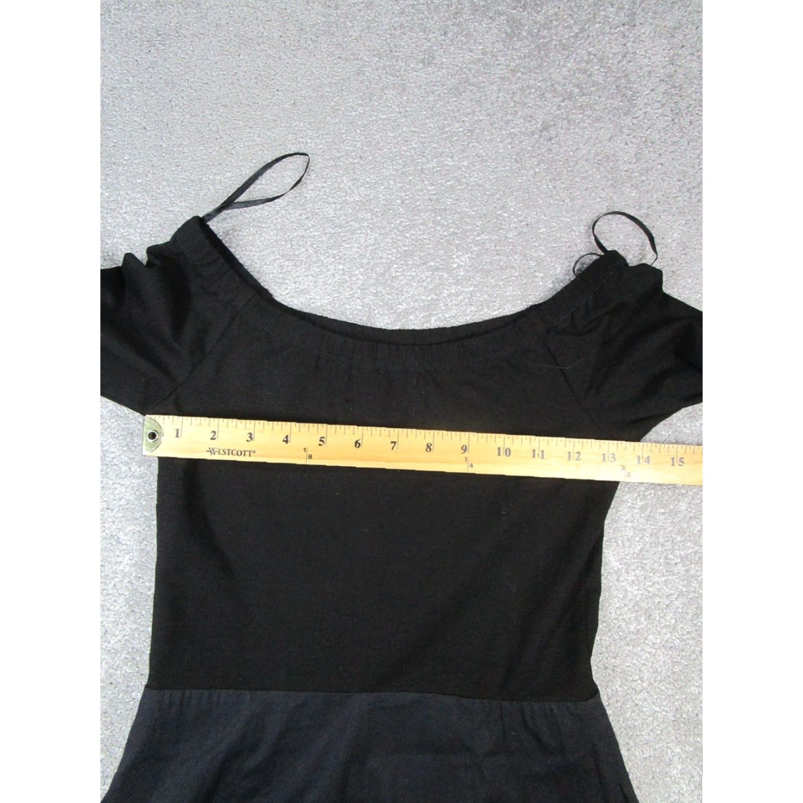 Vintage Tuckernuck Dress Womens Small Black Blouson Size S / US 4 / IT 40 - 6 Thumbnail