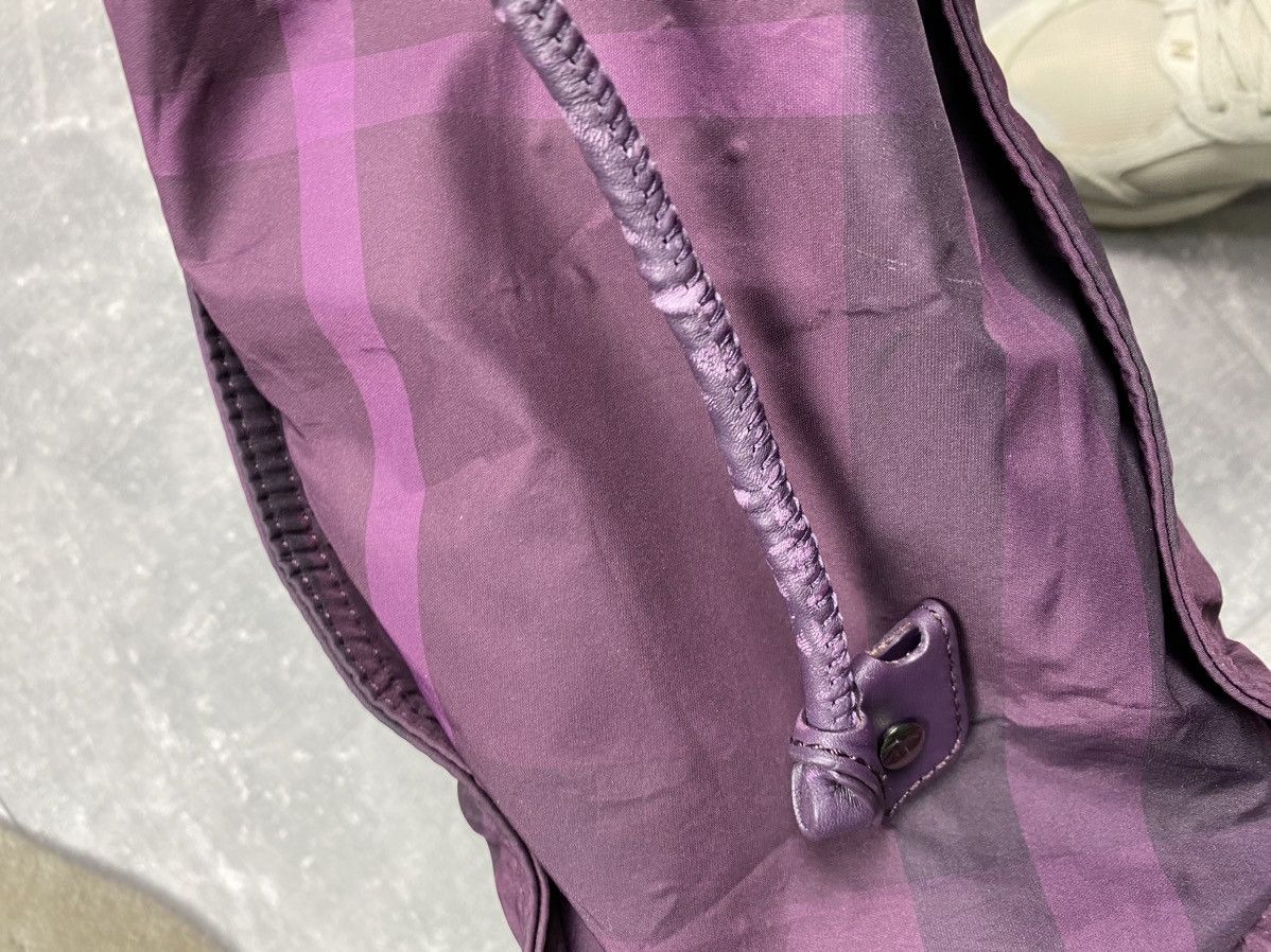 Burberry Burberry Nova Check Purple Nylon Tote Bag Size ONE SIZE - 8 Thumbnail